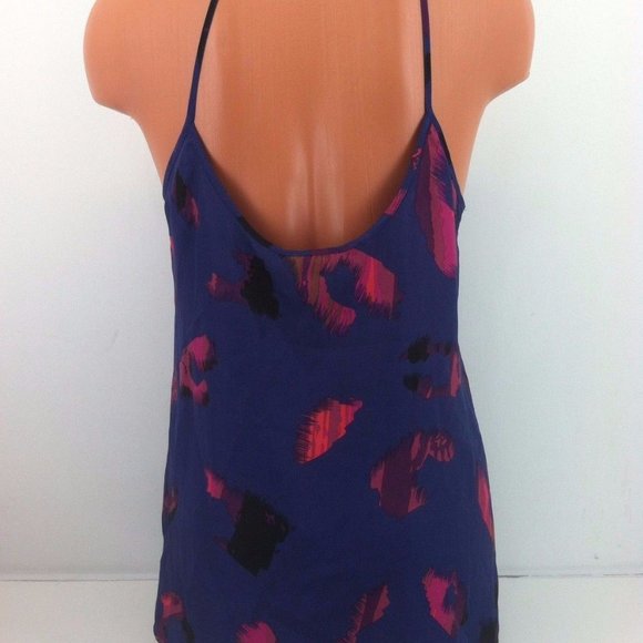 Rory Beca Tank Top Small Purple Pink Spaghetti Strap Womens Night Out - Picture 7 of 7